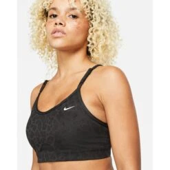 NIKE Women's Indy Light-Support Padded Glitter Sports Bra 9 NIKE Women's Indy Light-Support Padded Glitter Sports Bra -Fierce Femme 2086199 001 alt2