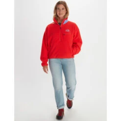 MARMOT Women's '94 E.C.O. Recycled Fleece 9 MARMOT Women's '94 E.C.O. Recycled Fleece -Fierce Femme 2086403 601 alt3