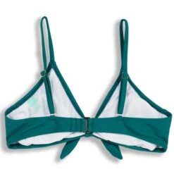 SAND CASTLE Juniors' Tie-Front Swim Top -Fierce Femme 2086455 307 alt1