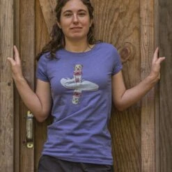 EMS Women's Chewy Dogs Of EMS Short-Sleeve Graphic Tee -Fierce Femme 2086708 404 alt2