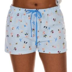 RENE ROFE Women's Better At The Beach Shorts Pajamas Set -Fierce Femme 2086812 430 alt2