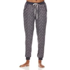 PILLOW TALK Women's Hearts Jogger PJ Sleep Set, 2 Piece -Fierce Femme 2086814 005 alt2