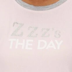 PILLOW TALK Women's ZZZ Jogger PJ Sleep Set, 2 Piece -Fierce Femme 2086815 607 alt3