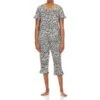 RENE ROFE Women's Sweet Like Sugar Capri PJ Sleep Set, 2 Piece -Fierce Femme 2086817 001 main