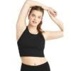 CHAMPION Women's Soft Touch Ribbed Crop Top -Fierce Femme 2086994 001 main