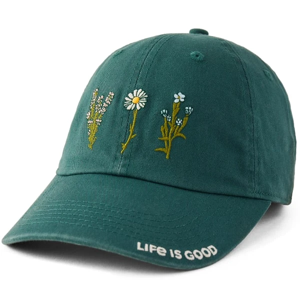 LIFE IS GOOD Women's Detailed Wildflowers Chill Cap 3 LIFE IS GOOD Women's Detailed Wildflowers Chill Cap