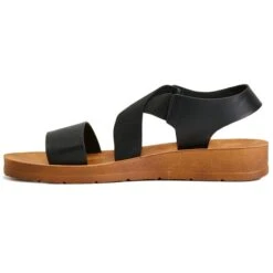 WANTED Women's Amara Stretch Crossband Sandals -Fierce Femme 2087798 001 alt2