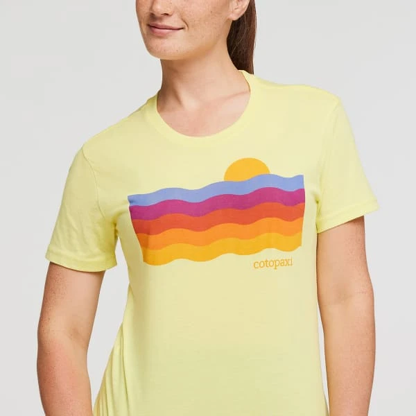 COTOPAXI Women's Disco Wave Organic Short-Sleeve Tee 8 COTOPAXI Women's Disco Wave Organic Short-Sleeve Tee - Image 6