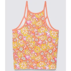 VANS Juniors' Resort Floral Halter Tank Top -Fierce Femme 2089361 905 alt5