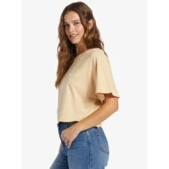 ROXY Juniors' Better Beach Short-Sleeve Tee -Fierce Femme 2089409 103 alt2