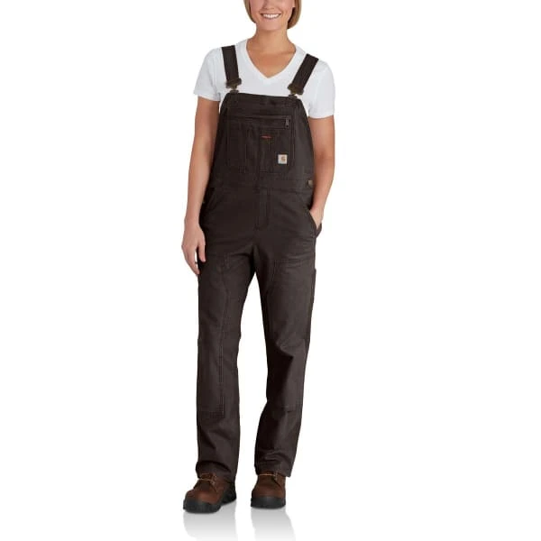 CARHARTT Women's 102438 Rugged Flex Loose Fit Canvas Bib Overall 5 CARHARTT Women's 102438 Rugged Flex Loose Fit Canvas Bib Overall - Image 3