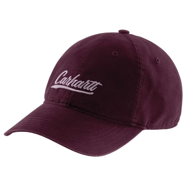 CARHARTT Women's 105247 Canvas Script Graphic Cap 3 CARHARTT Women's 105247 Canvas Script Graphic Cap