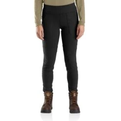 CARHARTT Women's 105283 Flame Resistant Force Fitted Midweight Utility Legging -Fierce Femme 2089928 049 alt2