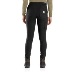 CARHARTT Women's 105283 Flame Resistant Force Fitted Midweight Utility Legging -Fierce Femme 2089928 049 alt3