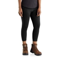 CARHARTT Women's 105321 Force Fitted Lightweight Ankle Length Legging -Fierce Femme 2089931 001 alt2